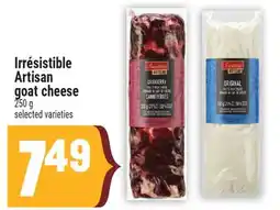 Marché Adonis Irrésistible Artisan goat cheese offer