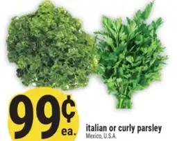Marché Adonis Italian or curly parsley offer
