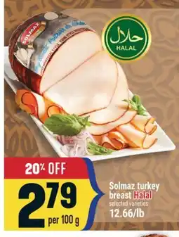 Marché Adonis Solmaz turkey breast Halal offer