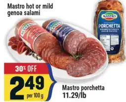 Marché Adonis Mastro porchetta offer