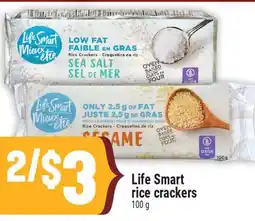 Marché Adonis Life Smart rice crackers offer