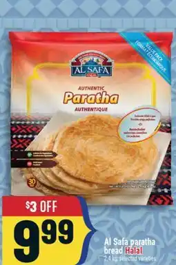Marché Adonis Al Safa paratha bread Halal offer