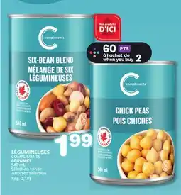 Marches Tradition COMPLIMENTS LEGUMES offer