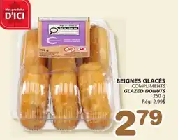 Marches Tradition COMPLIMENTS GLAZED DONUTS offer