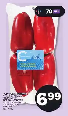 Marches Tradition COMPLIMENTS RED BELL PEPPERS offer
