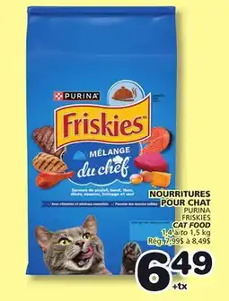 Marches Tradition PURINA FRISKIES CAT FOOD offer