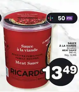 Marches Tradition RICARDO MEAT SAUCE offer