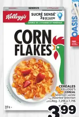 Marches Tradition KELLOGG'S CEREAL offer