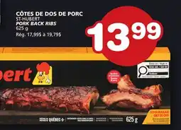 Marches Tradition ST-HUBERT PORK BACK RIBS offer