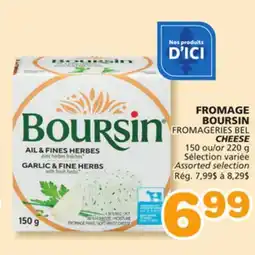 Marches Tradition BOURSIN CHEESE offer