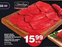 Marches Tradition STERLING SILVER FRESH BEEF FOR CHINESE FONDUE OR RACLETTE offer
