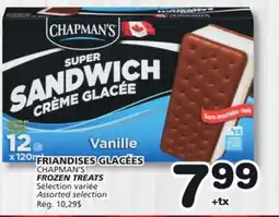 Marches Tradition CHAPMAN'S FROZEN TREATS offer