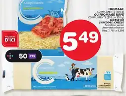 Marches Tradition COMPLIMENTS CHEESE OR SHREDDED CHEESE offer