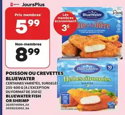 Provigo BLUEWATER FISH OR SHRIMP offer