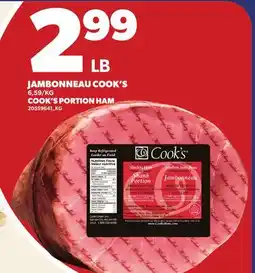 Provigo COOK'S PORTION HAM offer