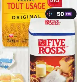 Marches Tradition FIVE ROSES OR ROBIN HOOD FLOUR offer
