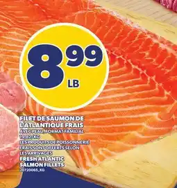 Provigo FRESH ATLANTIC SALMON FILLETS offer