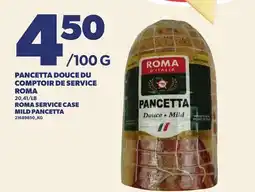 Provigo ROMA SERVICE CASE MILD PANCETTA offer