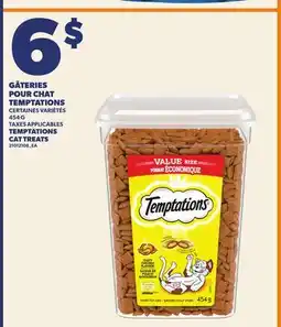Provigo TEMPTATIONS CAT TREATS offer