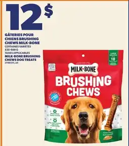 Provigo MILK-BONE BRUSHING CHEWS DOG TREATS offer