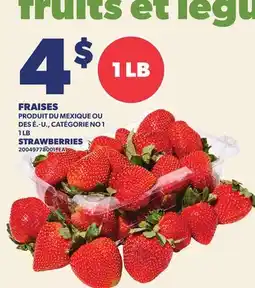 Provigo STRAWBERRIES, 1 LB offer