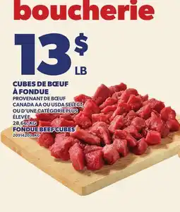 Provigo FONDUE BEEF CUBES offer