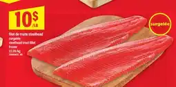 Maxi FILET DE TRUITE STEELHEAD SURGELÉE | STEELHEAD TROUT FILLET FROZEN offer