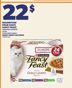Provigo FANCY FEAST CAT FOOD, 24 UN offer