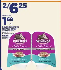 Provigo WHISKAS CAT FOOD, 75/100 G offer