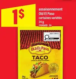 Maxi ASSAISONNEMENT OLD EL PASO offer