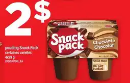 Maxi POUDING SNACK PACK offer