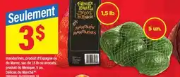 Maxi MANDARINES, SAC DE 1,5 LB OU AVOCATS, 5 UN. DÉLICES DU MARCHÉ offer