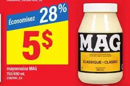 Maxi MAYONNAISE MAG, 750/890 ML offer