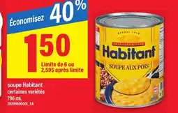 Maxi SOUPE HABITANT offer
