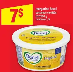 Maxi MARGARINE BECEL, 637/850 g offer