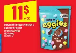 Maxi CHOCOLAT DE PÂQUES HERSHEY'S OU FERRERO ROCHER offer