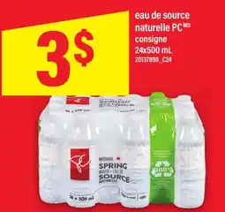 Maxi EAU DE SOURCE NATURELLE PC offer