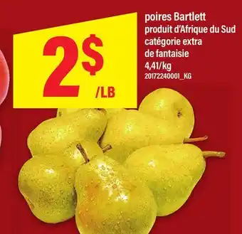 Maxi POIRES BARTLETT offer