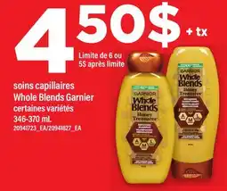 Maxi SOINS CAPILLAIRES WHOLE BLENDS GARNIER offer