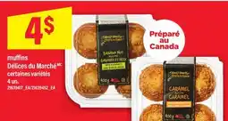 Maxi MUFFINS DÉLICES DU MARCHÉ, 4 UN offer