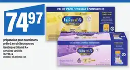 Maxi PRÉPARATION POUR NOURRISSONS PRÊTE À SERVIR NEUROPRO OU GENTLEASE ENFAMIL A+, 18x237 mL offer