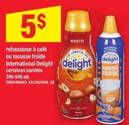 Maxi REHAUSSEUR À CAFÉ OU MOUSSE FROIDE INTERNATIONAL DELIGHT offer
