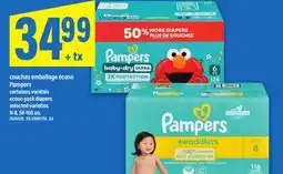 Maxi COUCHES EMBALLAGE ÉCONO PAMPERS N-8, 58-160 UN offer