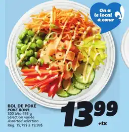 IGA POKE BOWL offer