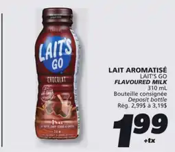 IGA LAIT'S GO FLAVOURED MILK offer