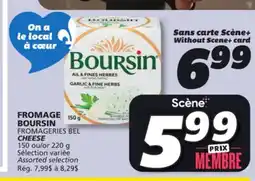 IGA BOURSIN CHEESE offer