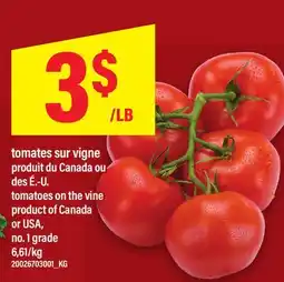Maxi TOMATES SUR VIGNE | tomatoes on the vine offer