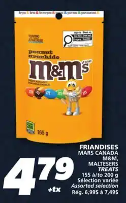 IGA M&M MALTESERS TREATS offer
