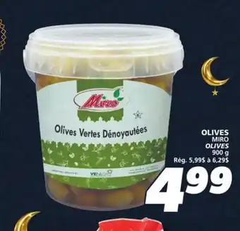IGA MIRO OLIVES offer
