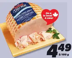 IGA SCHNEIDERS DELI BEST COOKED, SMOKE OR OVEN-ROASTED TURKEY BREAST offer